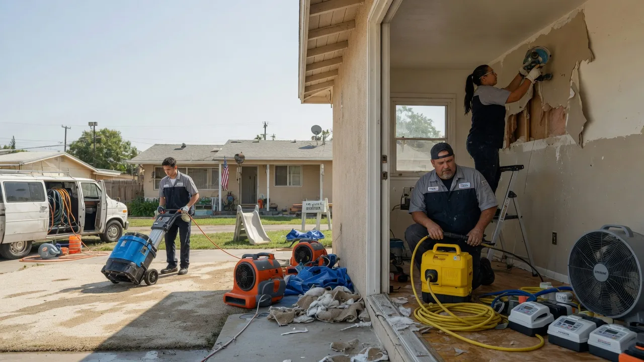 Water Damage Restoration in Borger, TX near me